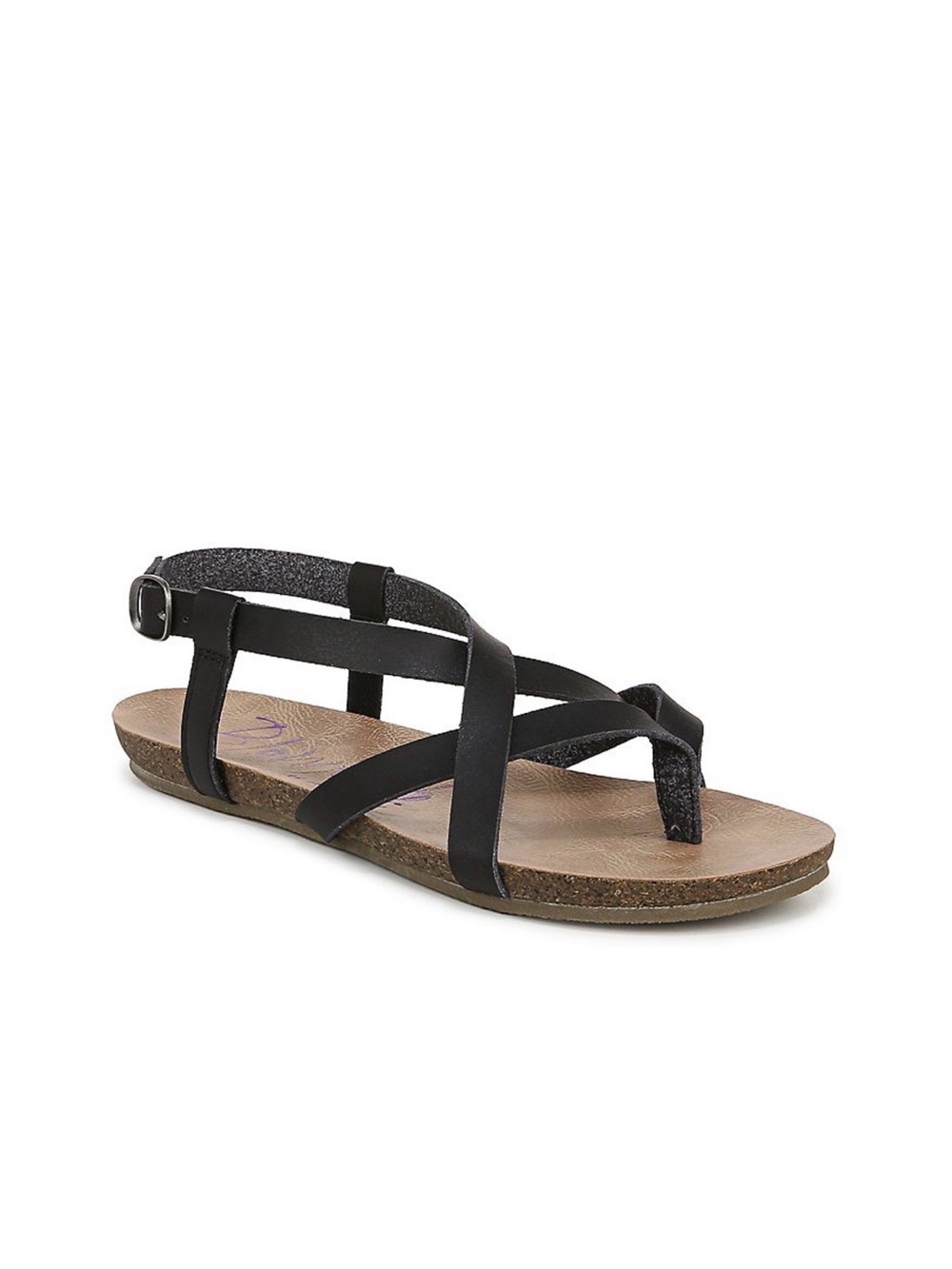 Blowfish Women’s Black Strappy Flat Sandals